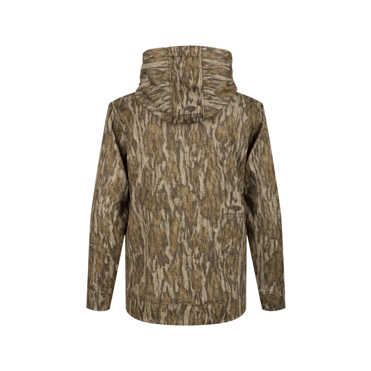 OL`TOM YOUTH CAMO PERFORMANCE HOODIE - BOTTOMLAND - BACK