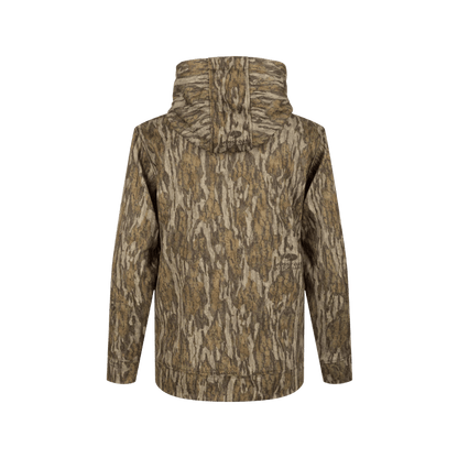 OL`TOM YOUTH CAMO PERFORMANCE HOODIE - BOTTOMLAND - BACK