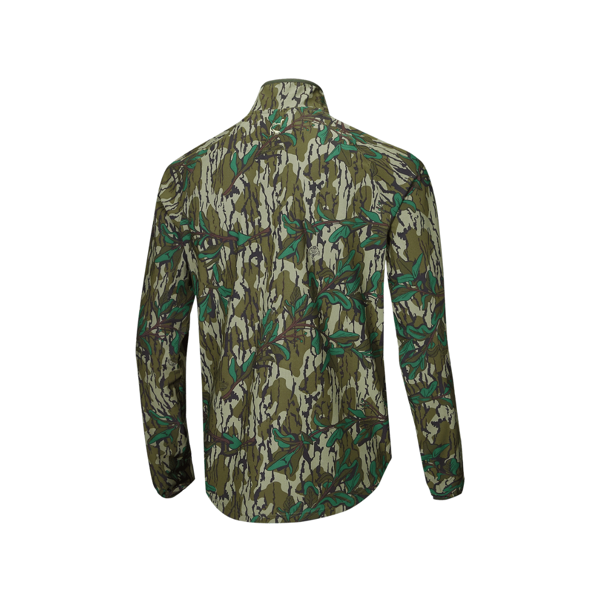OL`TOM YOUTH SWEATSHIRT 1/2 ZIP PULLOVER - GREENLEAF - BACK