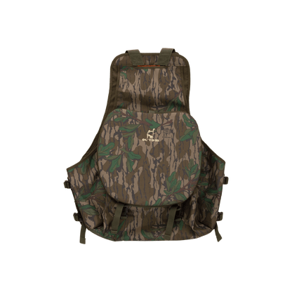 OL`TOM YOUTH TURKEY STRAP VEST - GREENLEAF - FRONT
