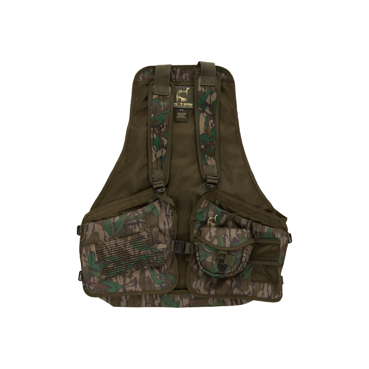 OL`TOM YOUTH TURKEY STRAP VEST - GREENLEAF - FRONT_1