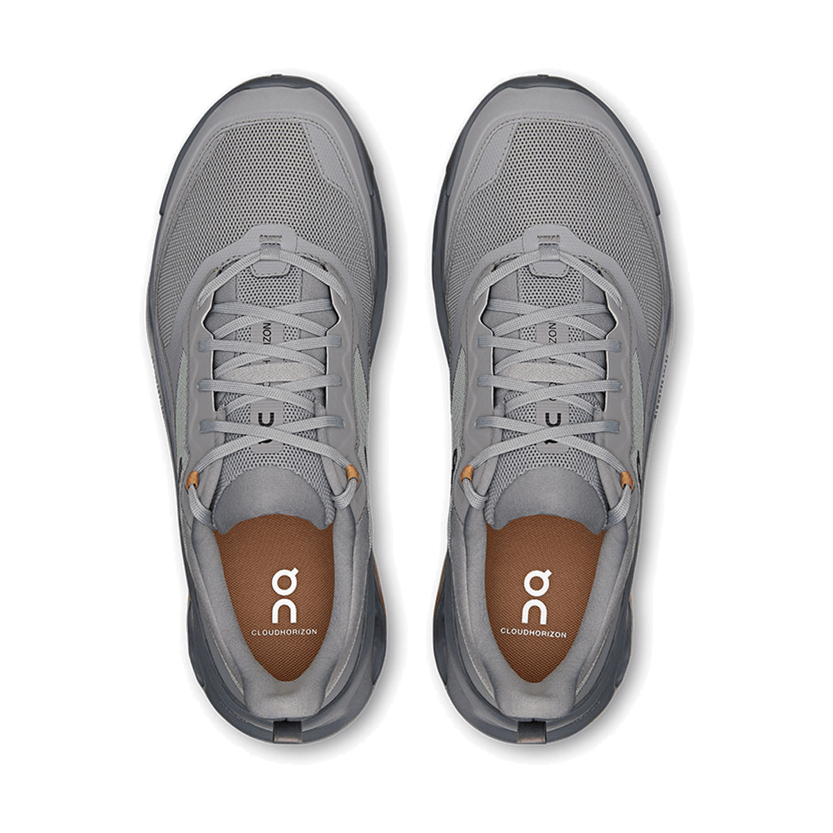 ON CLOUDHORIZON 2 RUNNING SHOES - ALLOY ROCK - MEN'S - TOP VIEW