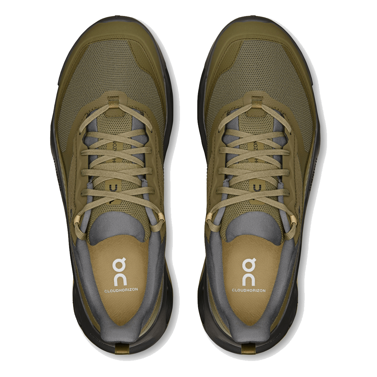 ON CLOUDHORIZON 2 RUNNING SHOES - OLIVE/SHADOW - MEN'S