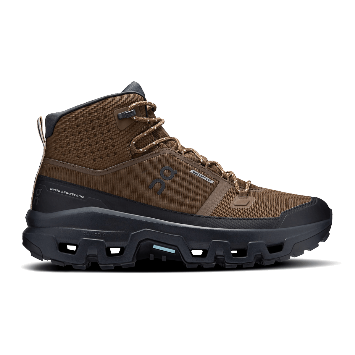 ON CLOUDROCK MID WATERPROOF HIKING BOOTS - SIDE VIEW