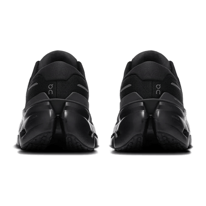 ON CLOUDRUNNER 3 RUNNING SHOES - BLACK - BACK VIEW