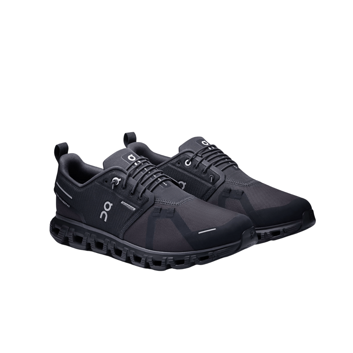ON RUNNING MEN'S CLOUD 6 WATERPROOF - BLACK/BLACK