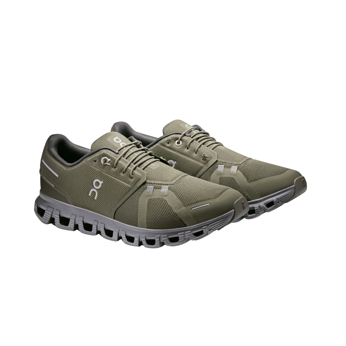 ON RUNNING MEN'S CLOUD 6 - OLIVE/ECLIPSE