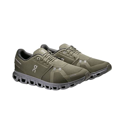 ON RUNNING MEN'S CLOUD 6 - OLIVE/ECLIPSE