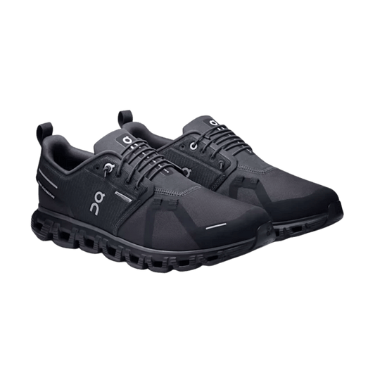 ON RUNNING WOMEN'S CLOUD 6 WATERPROOF - BLACK/BLACK