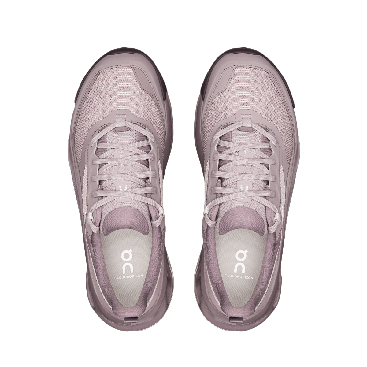 ON WOMEN'S CLOUDHORIZON 2 HIKING SHOES - TOP VIEW