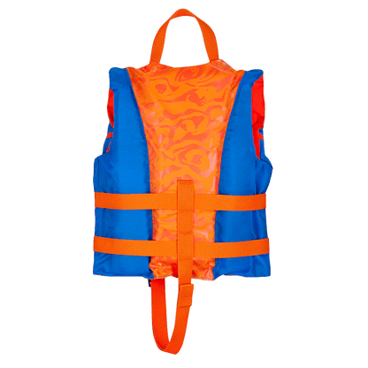 ONYX ALL ADVENTURE CHILD LIFE JACKET - 33 to 55 LBS - ORANGE/BLUE back