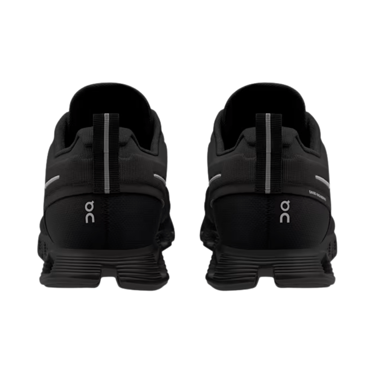ON RUNNING CLOUD 5 WATERPROOF ALL-WEATHER RUNNING SHOES_BACK ANGLE