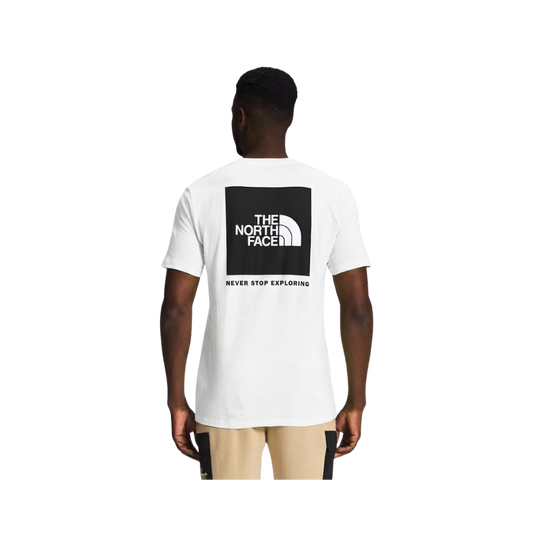 NORTH FACE S/S BOX NSE TEE TNF WHITE TNF BLACK