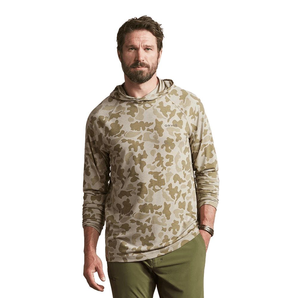 ORVIS DRICAST HOODIE- DOVE CAMO