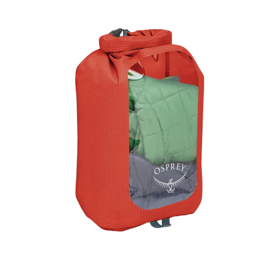 OSPREY DRYSACK 12L W WINDOW MARS ORANGE