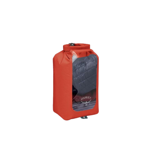 OSPREY DRYSACK 20L W-WINDOW MARS ORANGE