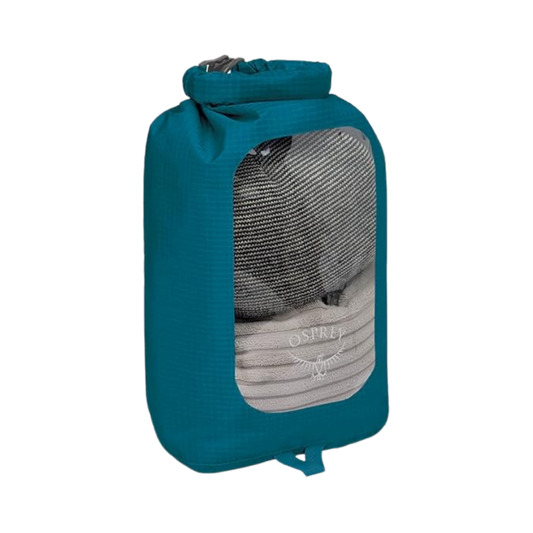OSPREY DRYSACK 20L W-WINDOW WATERFRONT BLUE