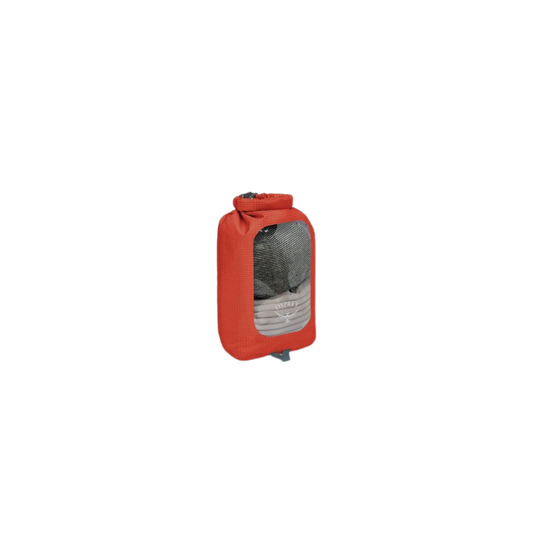 OSPREY DRYSACK 6L W WINDOW MARS ORANGE