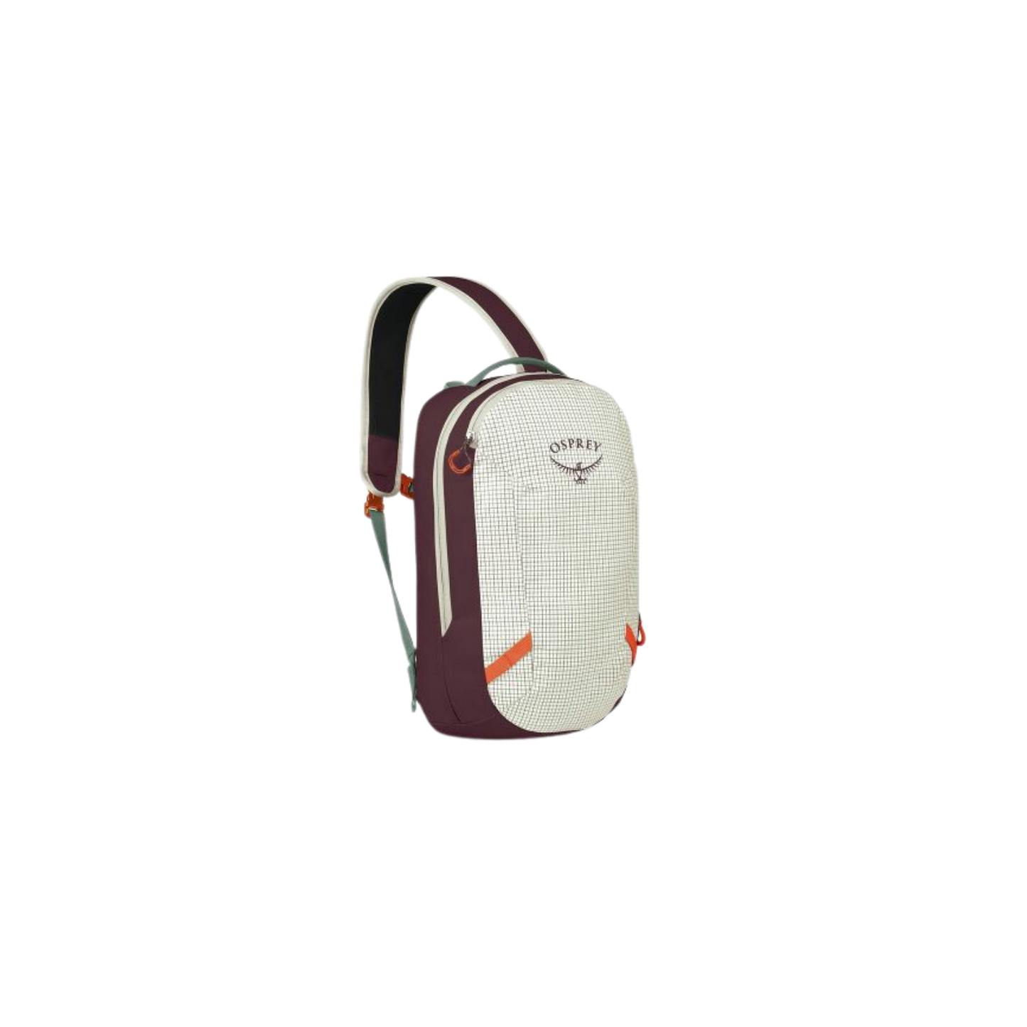 OSPREY TRANSPORTER SLING MYSTERY WHITE BURGUNDY