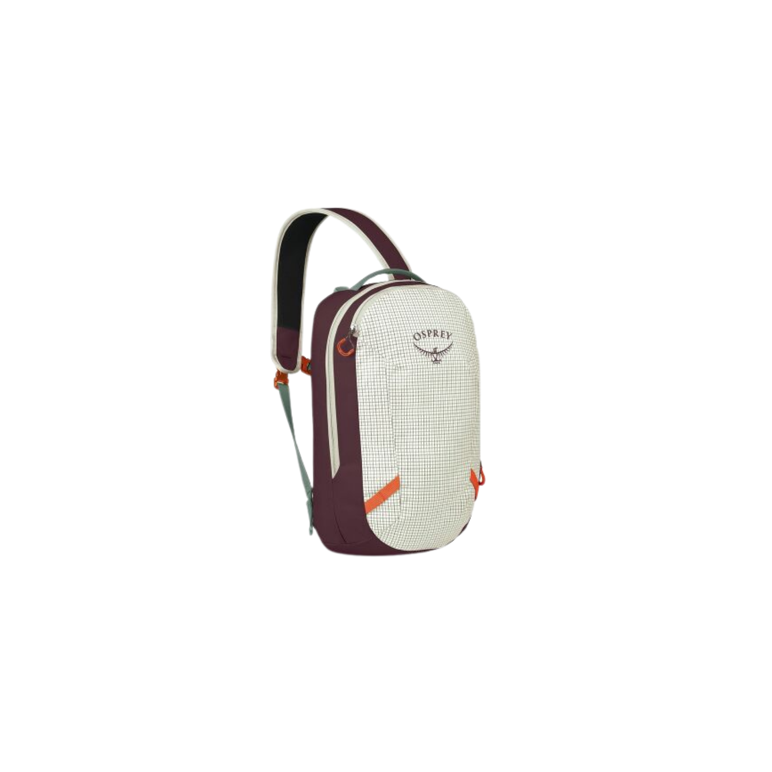 OSPREY TRANSPORTER SLING MYSTERY WHITE BURGUNDY
