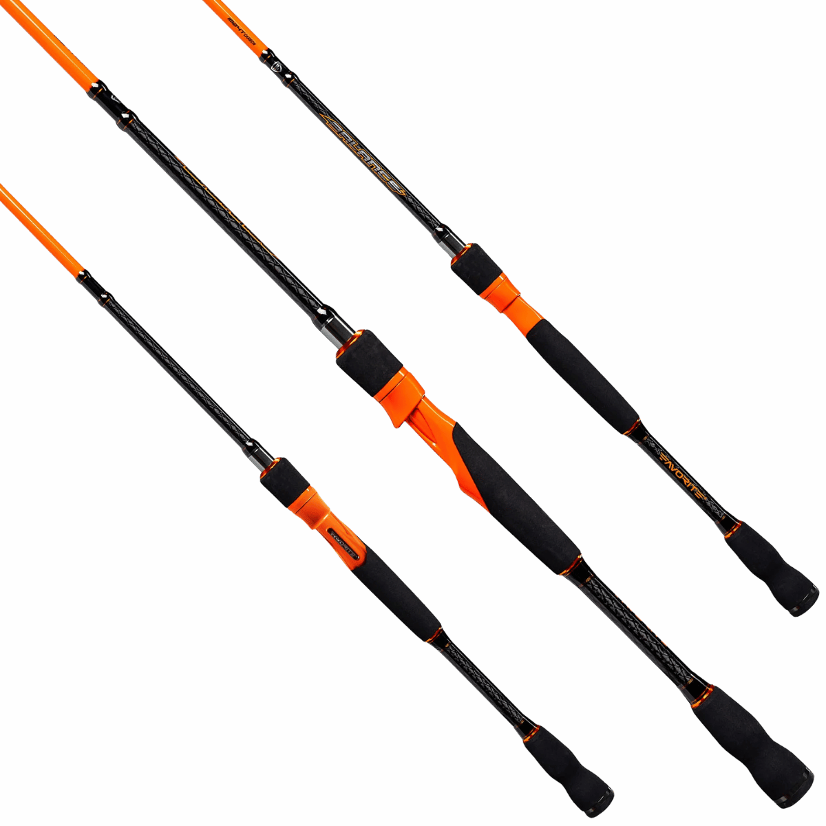 FAVORITE FISHING USA BALANCE SPINNING ROD  3 ANGLES