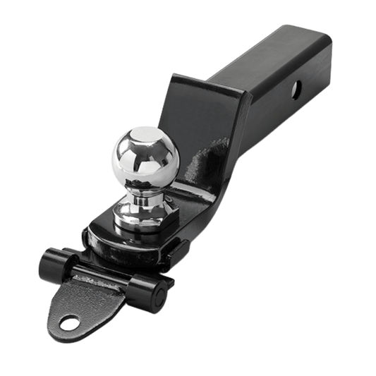 OTTER OUTDOORS RECEIVER MOUNT FLIPPER ADAPTER_SIDE FRONT ANGLE