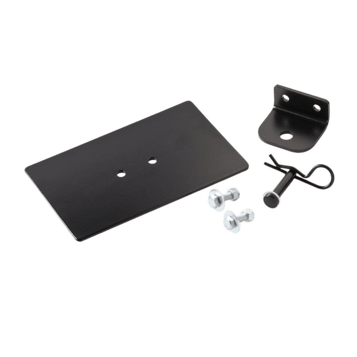 OTTER OUTDOORS REAR SLED RECEIVER HITCH WITH PIN_FRONT ANGLE