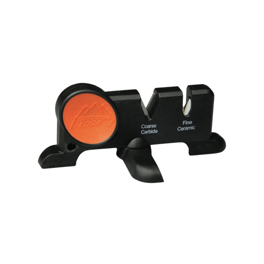 OUTDOOR EDGE EDGE-X 2 STAGE KNIFE SHARPENER - FRONT VIEW