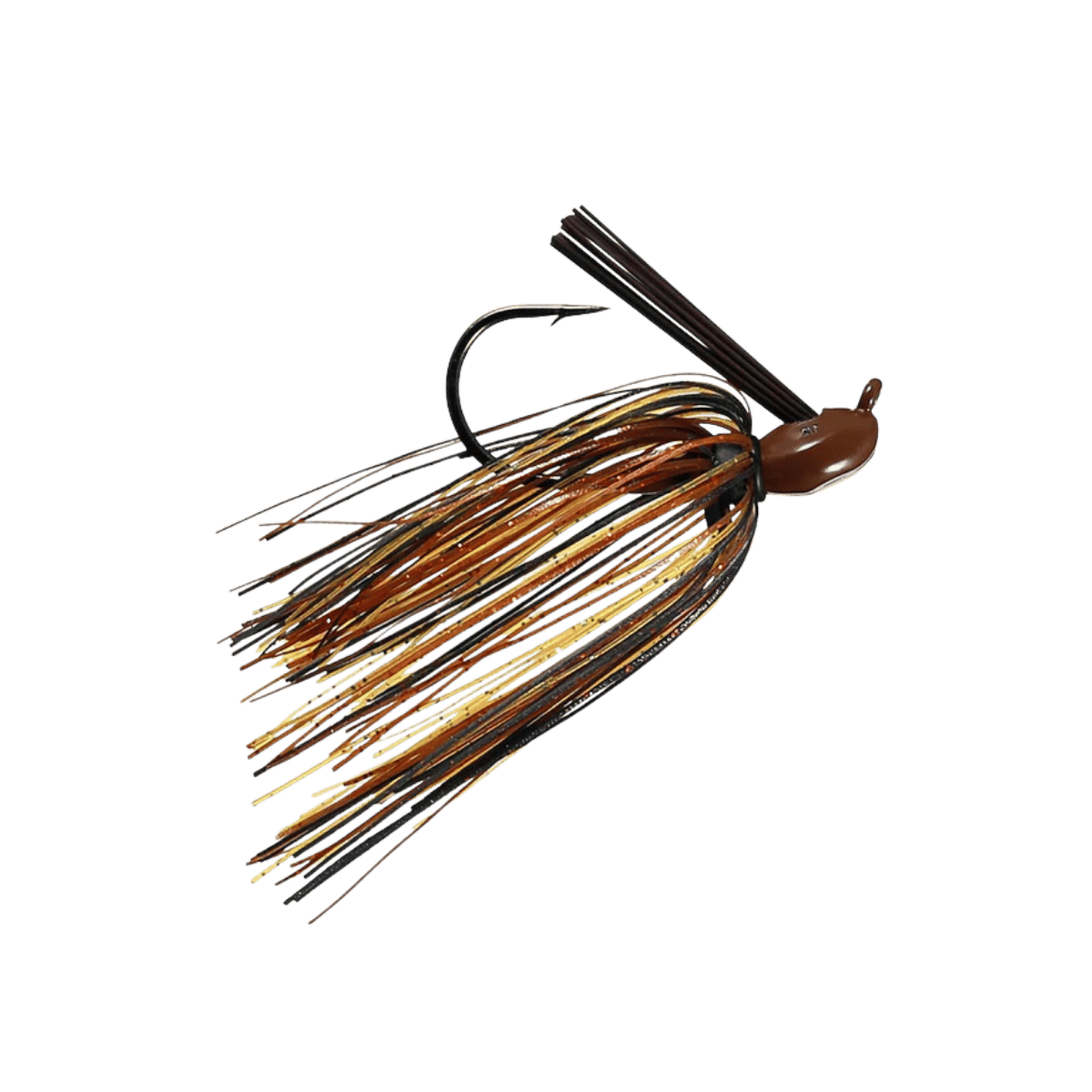 OUTKAST TACKLE CAGE FIGHTER JIG BLACK/BROWN AMBER