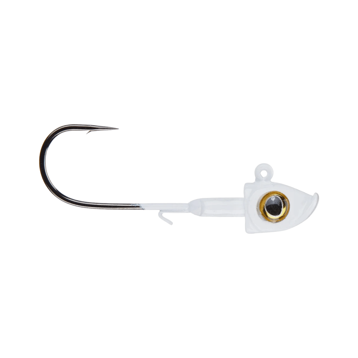 OUTKAST TACKLE GOLDEN EYE SWIMMER HEAD WHITE IMAGE
