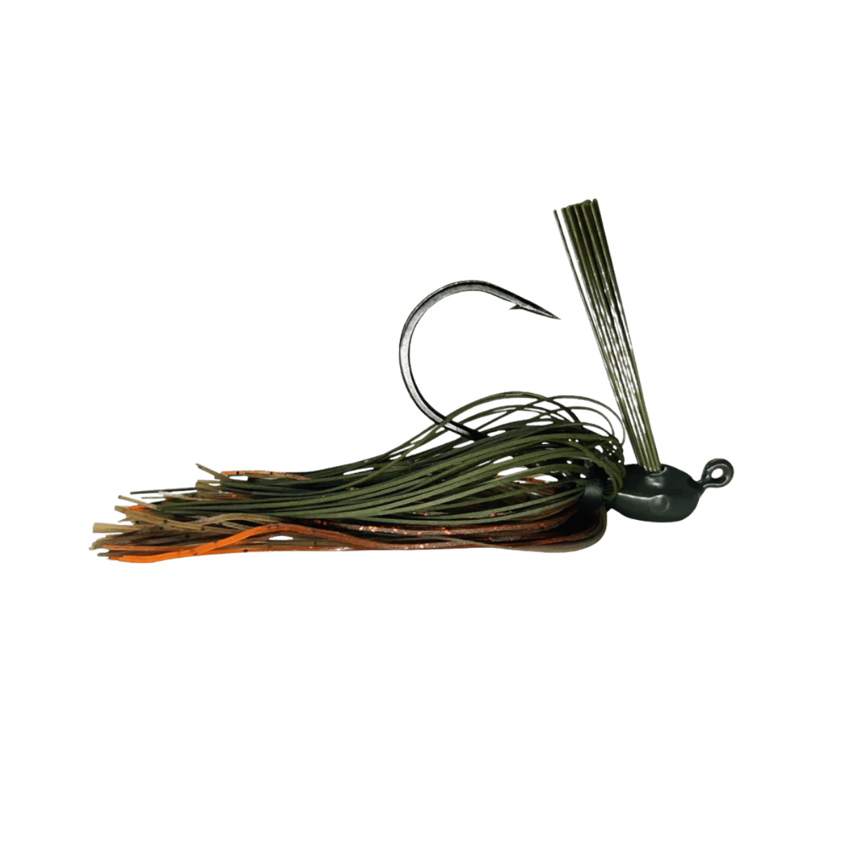OUTKAST TACKLE STEALTH FIGHTER JIG GREEN PUMPKIN CRAW