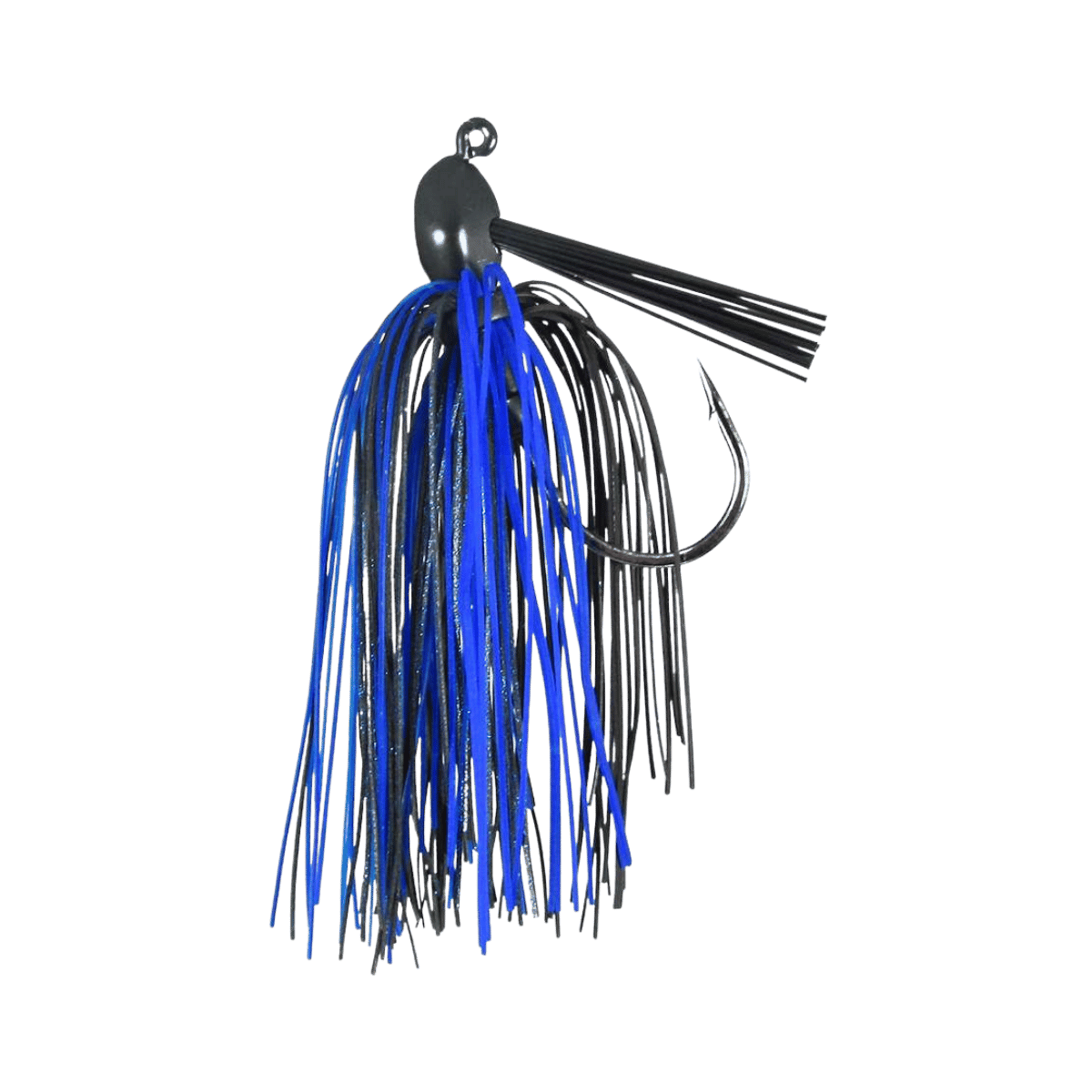 OUTKAST TACKLE STEALTH FIGHTER JIG 1/2OZ BLACK SAPPHIRE IMAGE