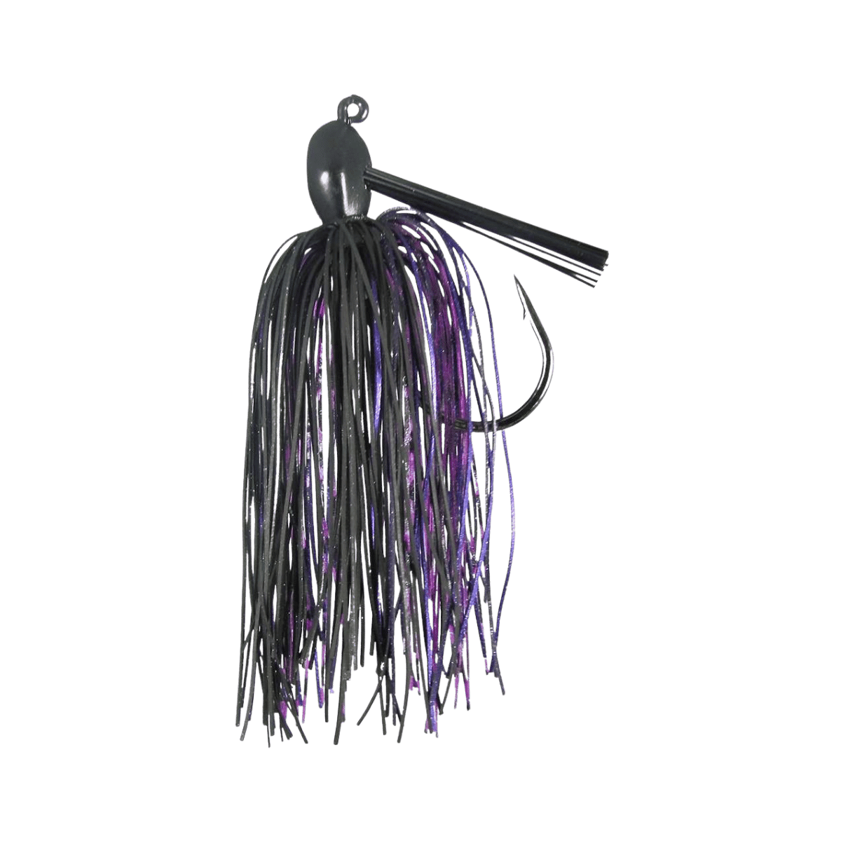 OUTKAST TACKLE STEALTH FIGHTER JIG BLACK LIGHT IMAGE