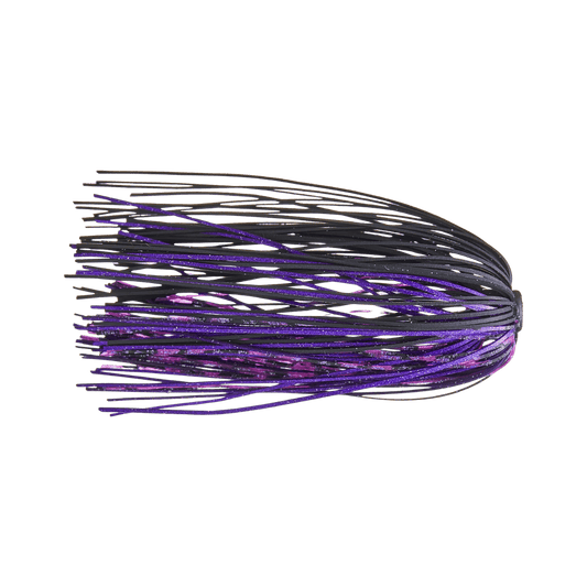 OUTKAST TACKLE REPLACEMENT FROG HAIR SKIRT – 5PK BLKLIGHT