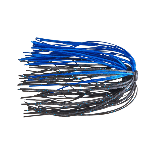 OUTKAST TACKLE REPLACEMENT JIG SKIRT – 5PK BLK_BLUE