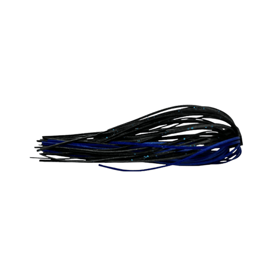 OUTKAST TACKLE REPLACEMENT SWIM JIG SKIRT 5PK BLK BLUE