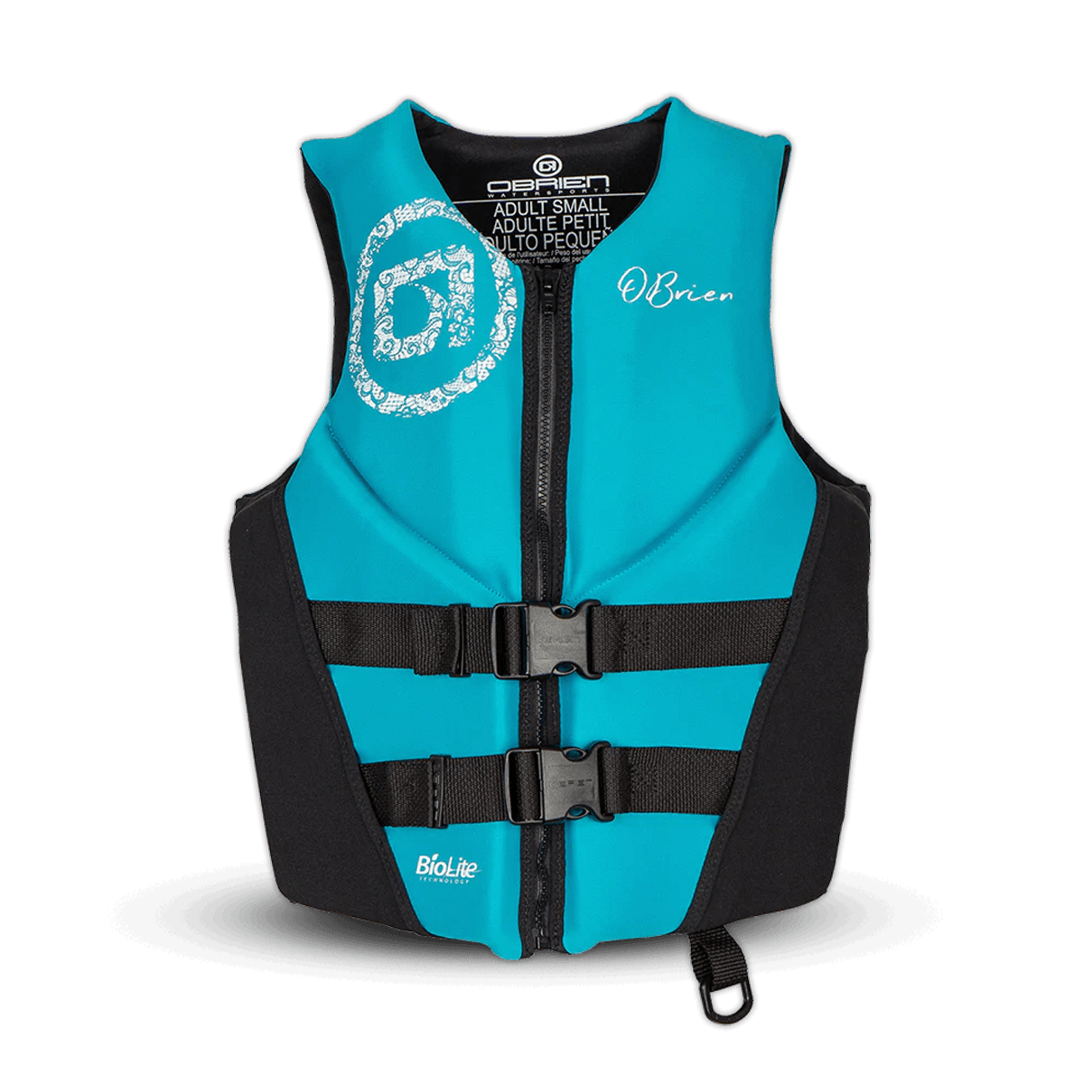 OBRIEN WOEMN'S TRADITIONAL LIFE JACKET AQUA