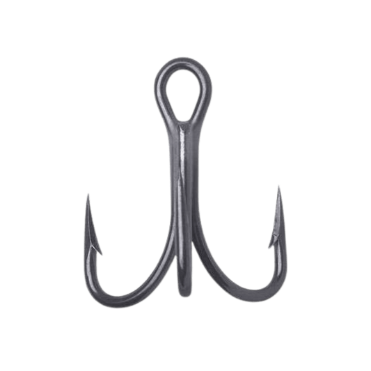 VMC O`SHAUGNESSY TREBLE SHORT #4/0 - BLACK NICKEL