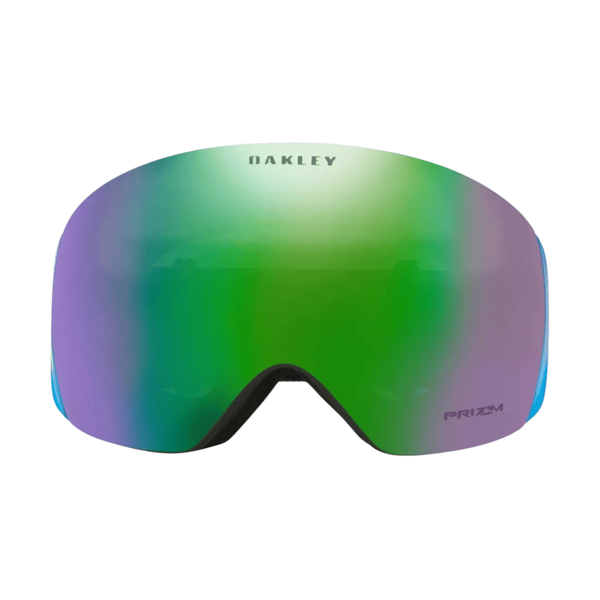 OAKLEY FLIGHT DECK LARGE GOGGLES - MIKAELA SHIFRIN ABSTRACT BLUE - FRONT VIEW