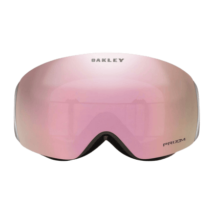OAKLEY FLIGHT DECK MEDIUM GOGGLES - PRIZM CLEAR BLACK W/ROSEGOLD - FRONT VIEW