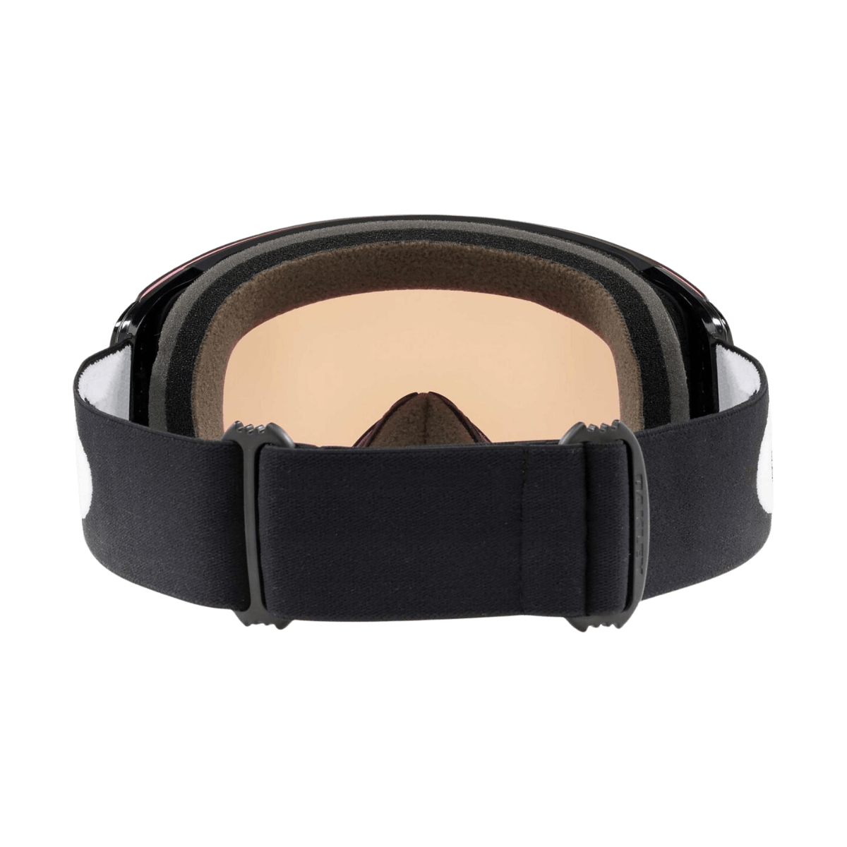 OAKLEY FLIGHT DECK MEDIUM GOGGLES - PRIZM CLEAR BLACK W/ROSEGOLD - BACK VIEW