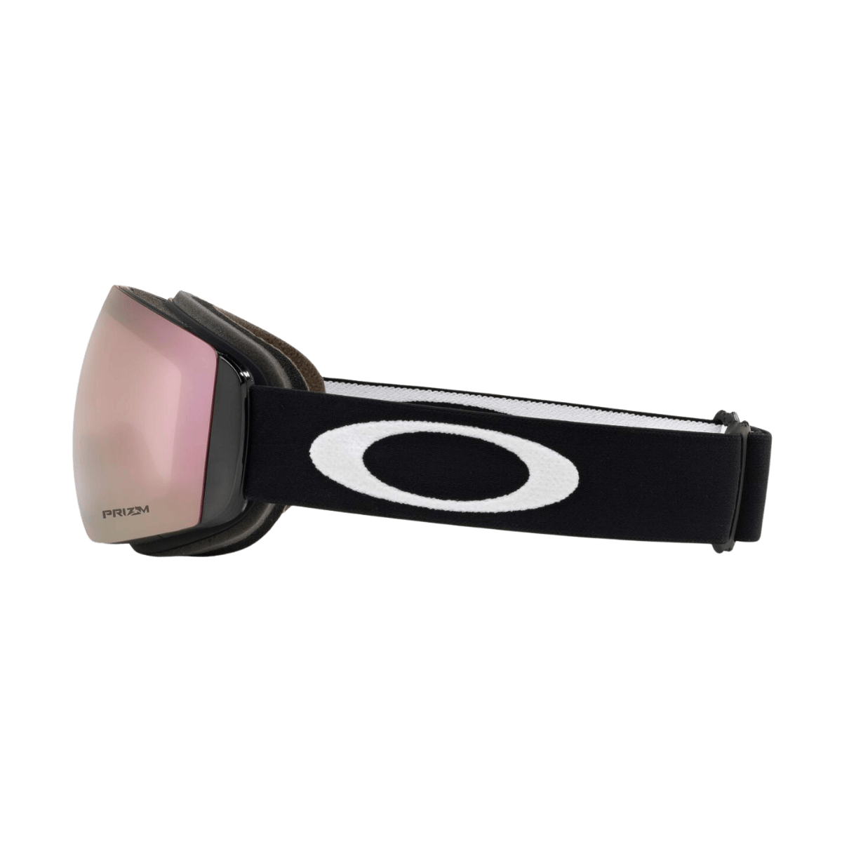 OAKLEY FLIGHT DECK MEDIUM GOGGLES - PRIZM CLEAR BLACK W/ROSEGOLD - SIDE VIEW