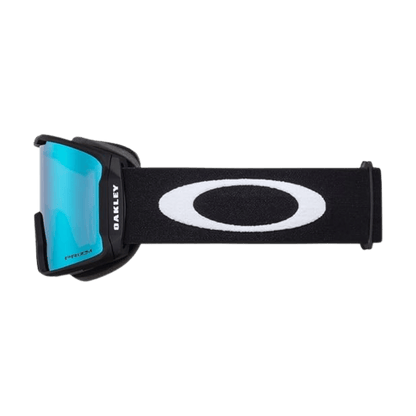 OAKLEY LINE MINER LARGE GOGGLES - PRIZM CLEAR BLACK W/ SAPPHIRE - SIDE VIEW