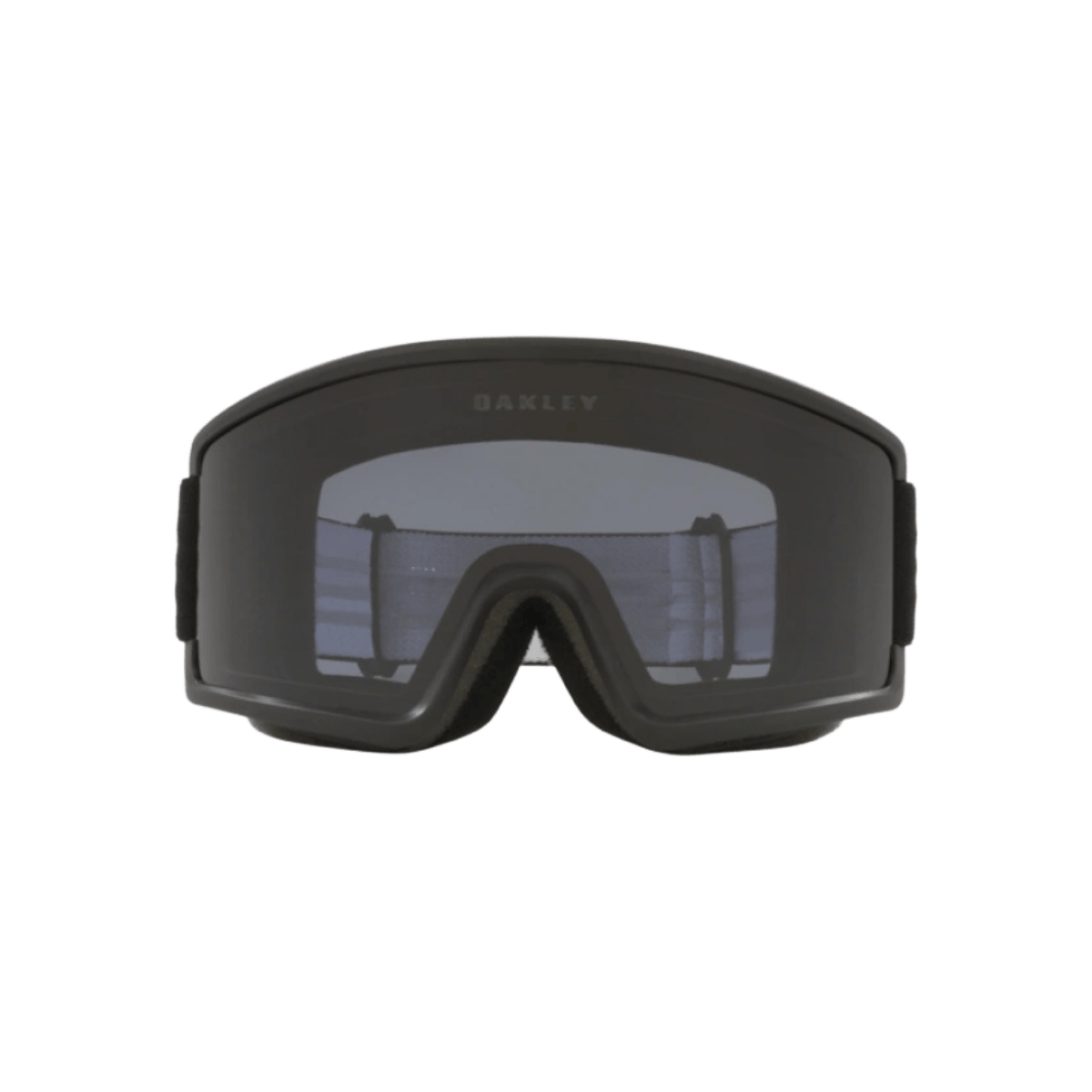 OAKLEY RIDGE LINE XM GOGGLES - MATTE BLACK - FRONT VIEW