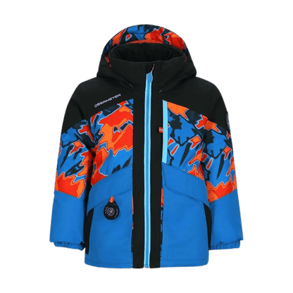 OBERMEYER BOY'S ALTAIR JACKET - THERMAL SLOPES - FRONT VIEW