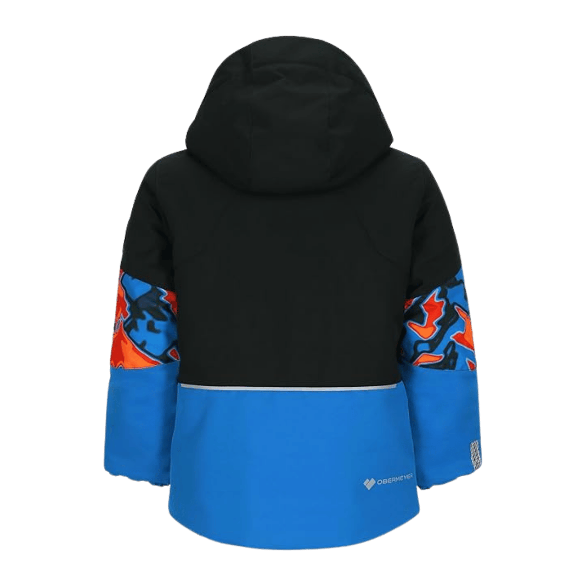 OBERMEYER BOY'S ALTAIR JACKET - THERMAL SLOPES - BACK VIEW