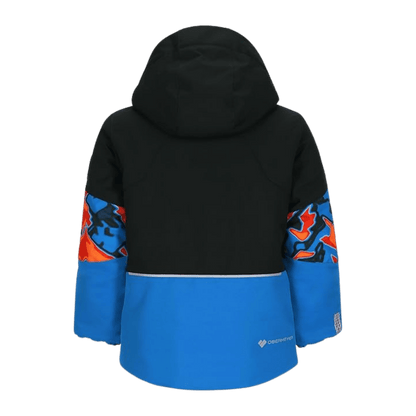 OBERMEYER BOY'S ALTAIR JACKET - THERMAL SLOPES - BACK VIEW