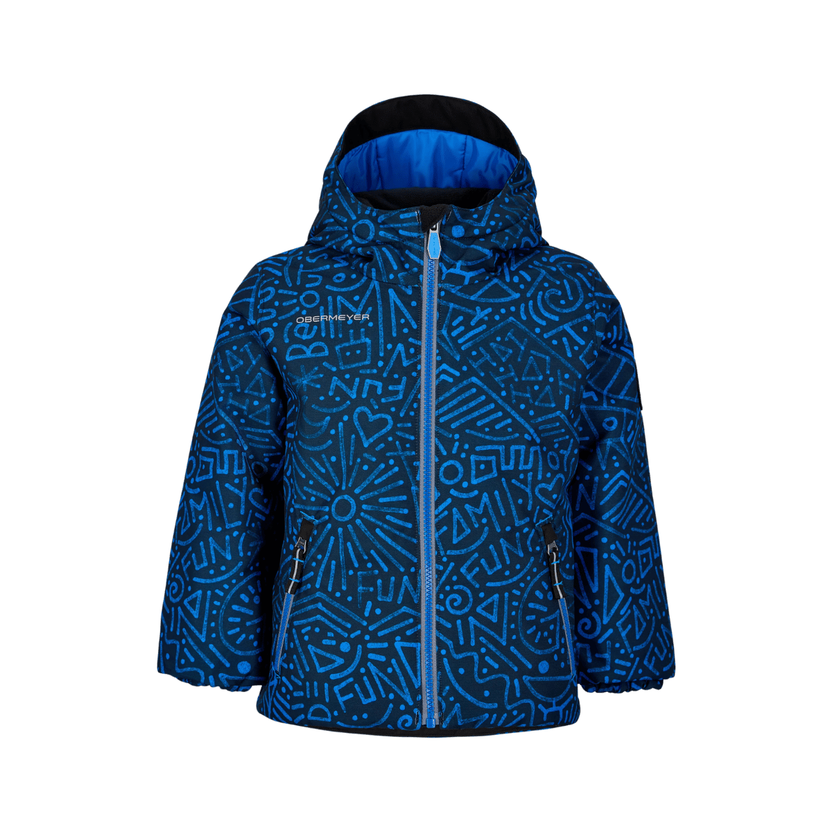 OBERMEYER BOY'S ASHOR JACKET - GET OUTSIDE - FRONT VIEW