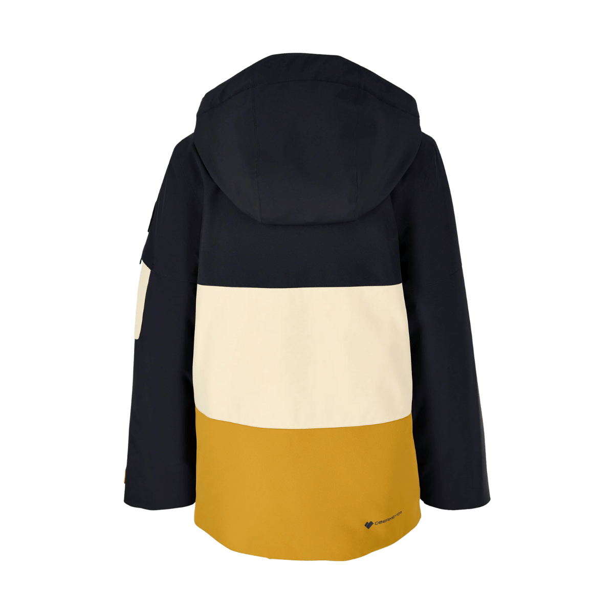 OBERMEYER BOYS' AXEL JACKET - BURNT HONEY - BACK VIEW