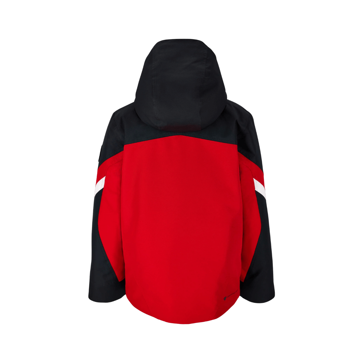 OBERMEYER BOYS' FLEET JACKET - FRESNO RED - BACK VIEW